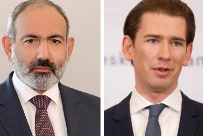 Le Chancelier autrichien félicite Nikol Pachinian pour sa nomination au poste de Premier ministre d&rsquo;Arménie