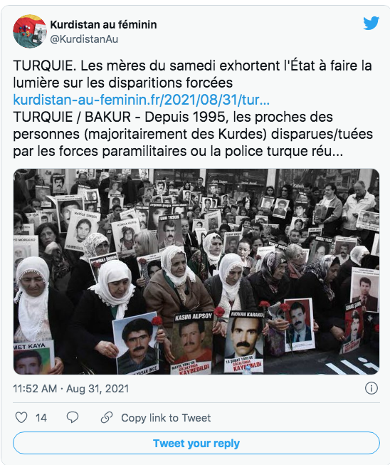 kurdistan au féminin : les mères du samedi