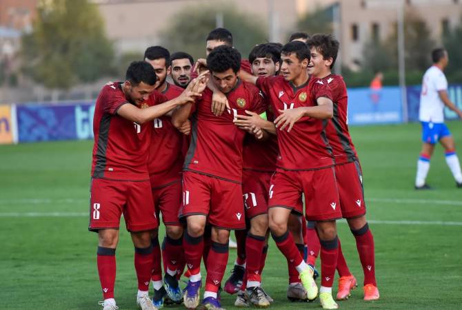 L’Arménie (U21) gagne 2-0 face aux Îles Féroé en championnat d’Europe UEFA