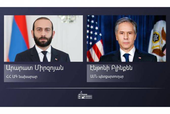 Antony Blinken au nom des Etats-Unis a réaffirmé son engagement à soutenir un règlement global du conflit du Haut-Karabagh