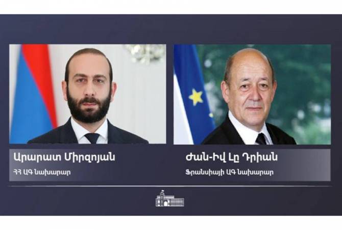 Jean-Yves Le Drian affirme que la France continuera d&rsquo;aider l&rsquo;Arménie à surmonter les conséquences du conflit du Haut-Karabagh