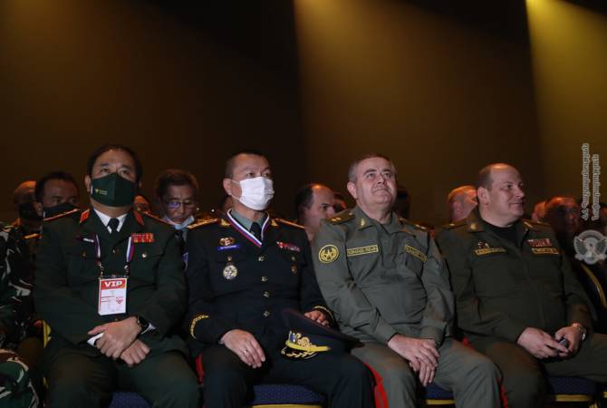 Artak Davtyan le chef de l’Etat major de l’armée arménienne a participé à Moscou à la cérémonie de clôture des « Jeux militaires internationaux-2021 »