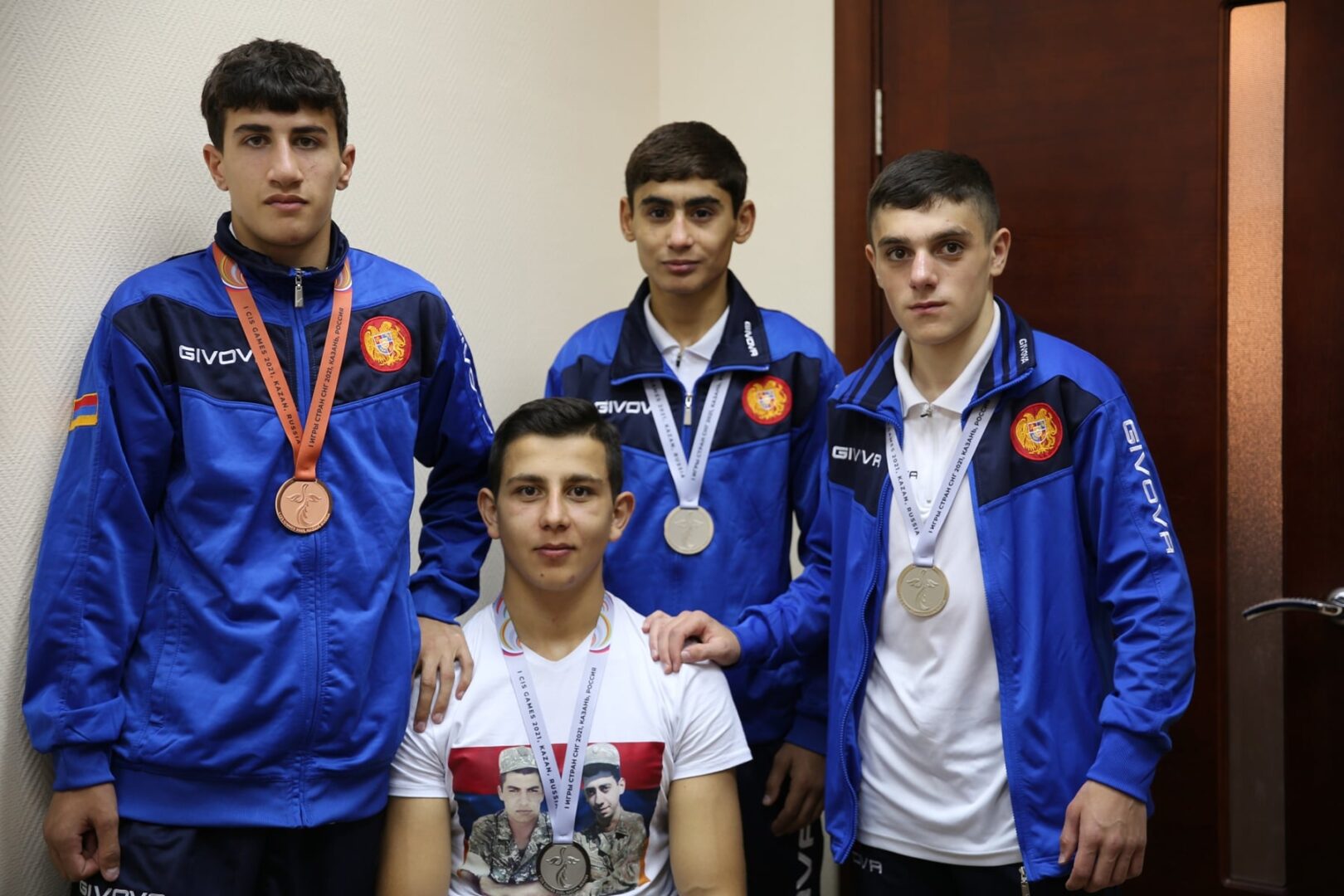 Les jeunes boxeurs d’Arménie remportent 4 médailles aux Premiers jeux de la CEI à Kazan (Russie)