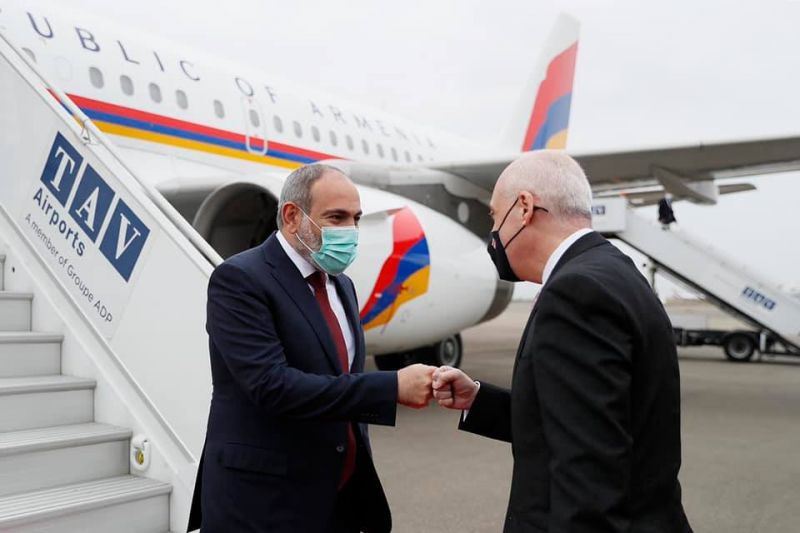 Le Premier ministre Nikol Pachinian est en visite officielle en Géorgie