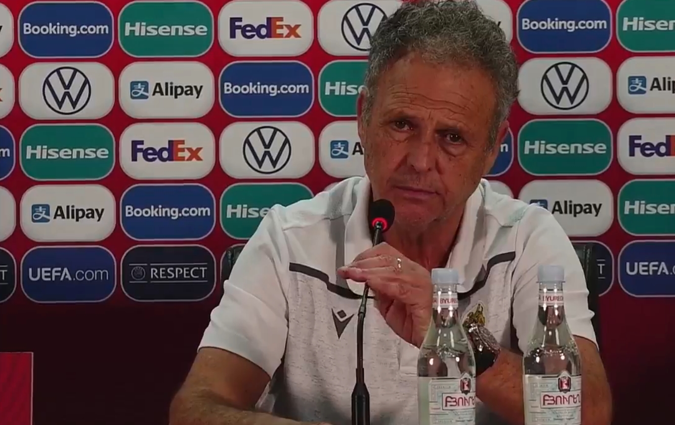 Joachin Caparros après le match Arménie-Liechtenstein (1-1) : le football est ainsi, parfois injuste !