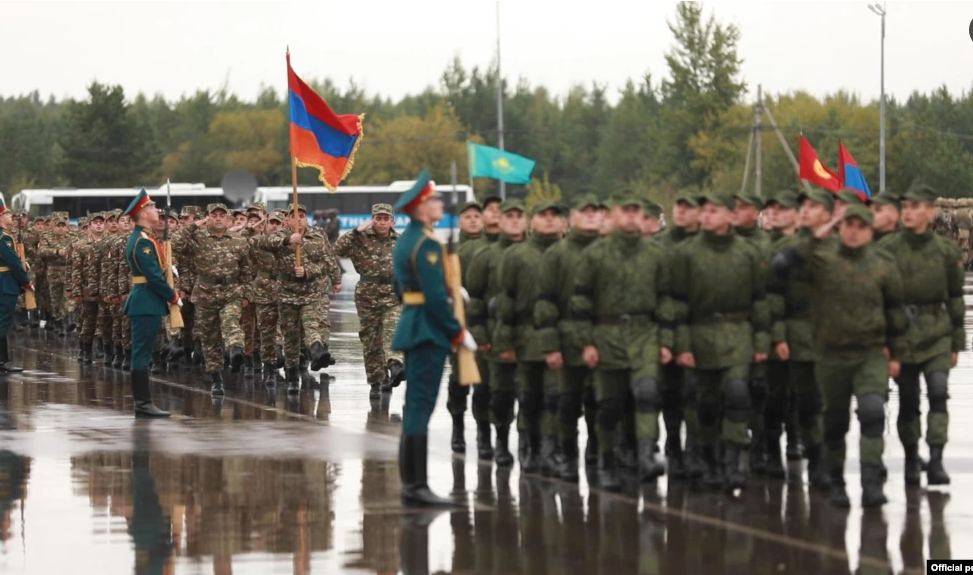 Des troupes arméniennes participent à des manoeuvres avec la Russie et le bélarus