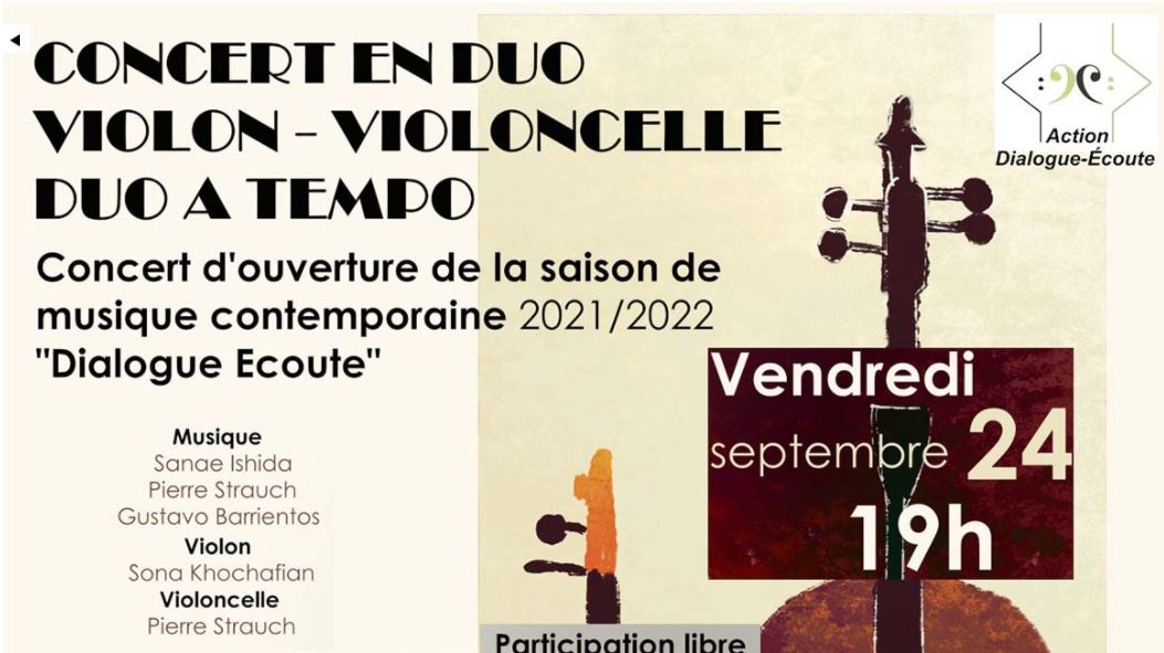 Concert avec Sona Khochafian