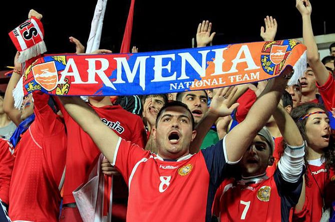 L’Arménie est 89e au classement de la FIFA, devant la Géorgie (96e) et l’Azerbaïdjan (117e)