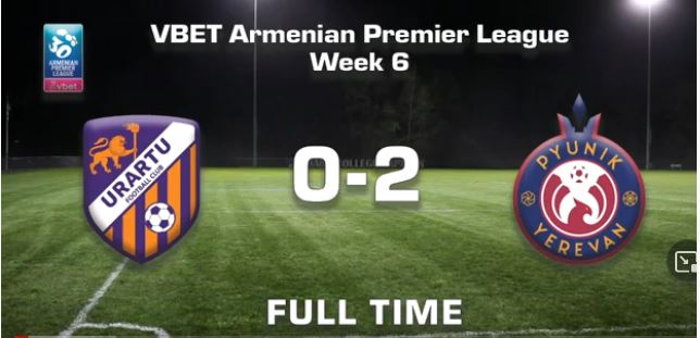 Urartu – Pyunik 0:2