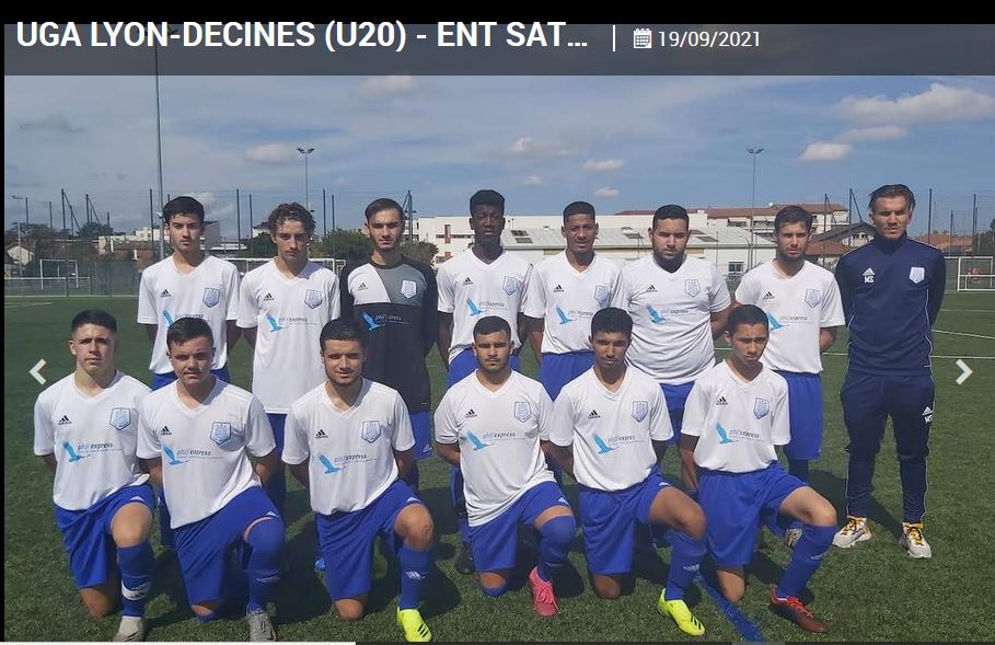 UGA LYON-DECINES (U20) – ENT SATHONAY/FONTAINES 2 – 2