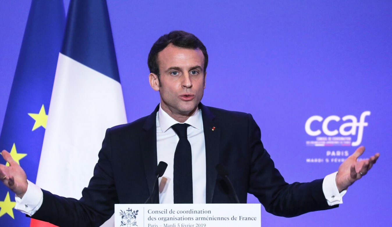 Macron souhaite un approfondissement du lien franco-arménien