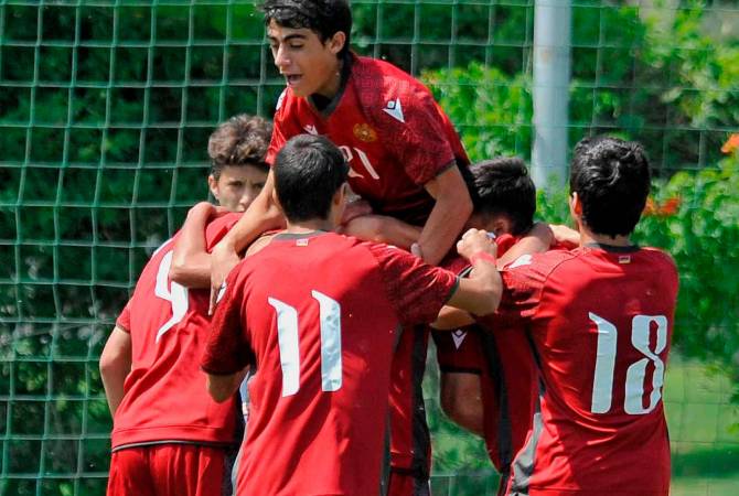 L&rsquo;équipe de football arménienne des moins de 16 ans organisera un camp d&rsquo;entraînement