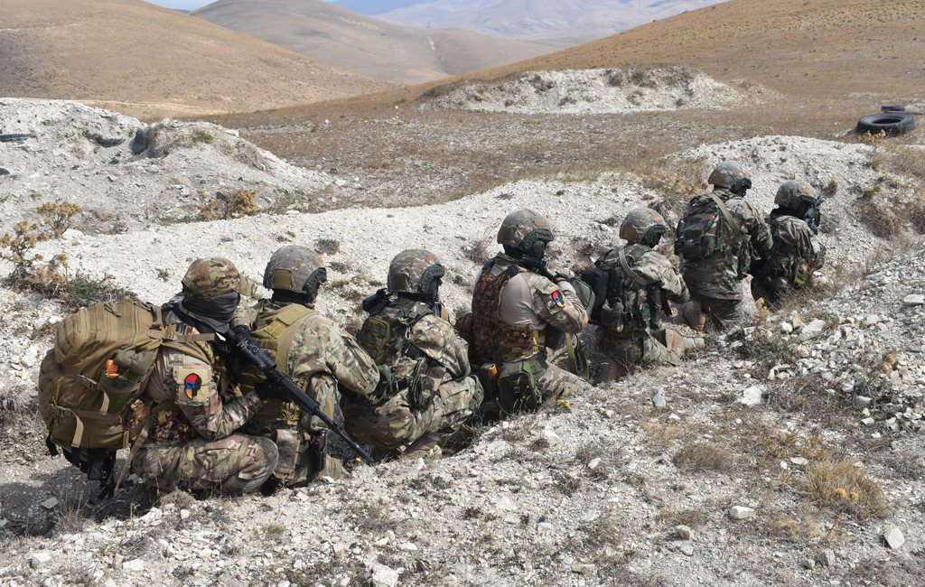 Poursuite des entraînements des Forces spéciales de l’armée arménienne