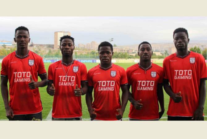 « Ararat » compte 5 nouveaux footballeurs