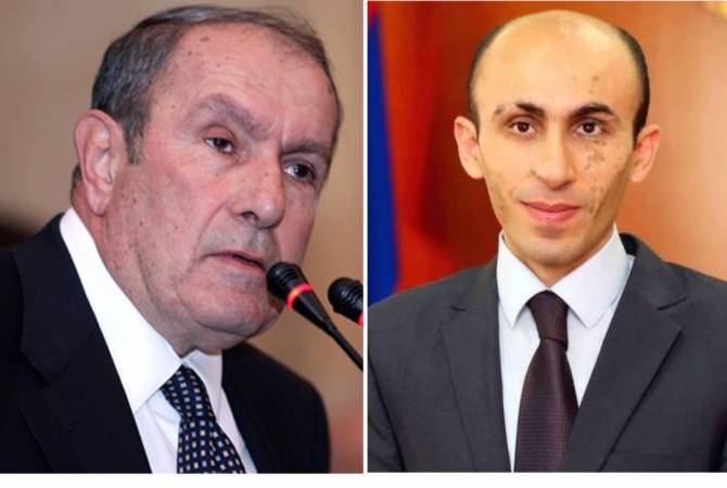 Levon Ter-Petrosyan s’est entretenu avec Artak Beglaryan le ministre d’Etat de l’Artsakh