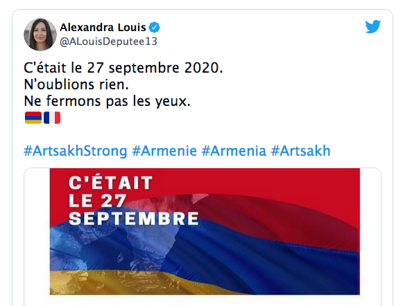 Alexandra Louis : « ne fermons pas les yeux »