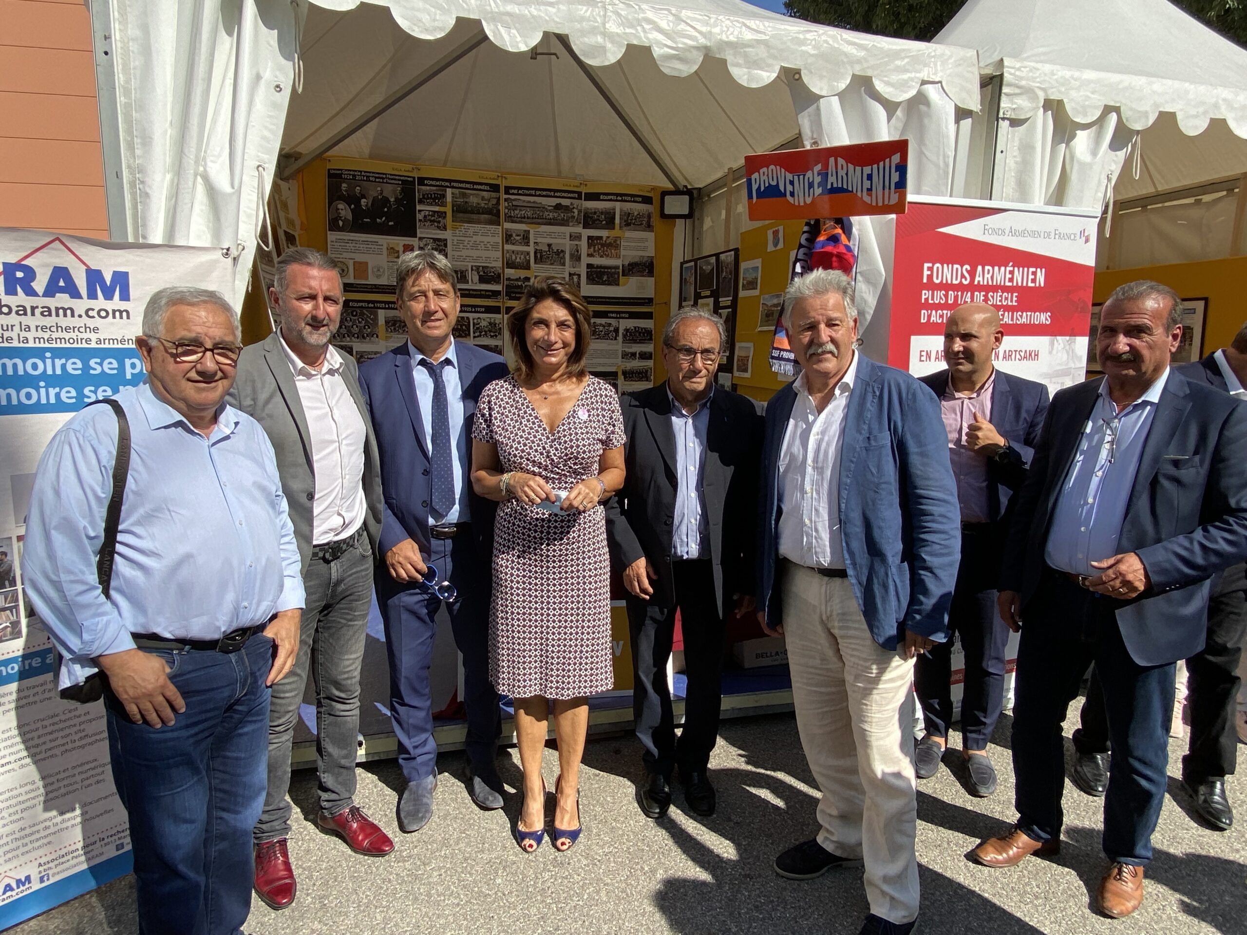 Martine Vassal inaugure le pavillon Arménie