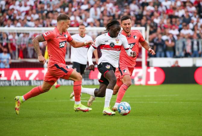 L’international arménien Sargis Adamyan a participé au match Hoffenheim contre Stuttgart
