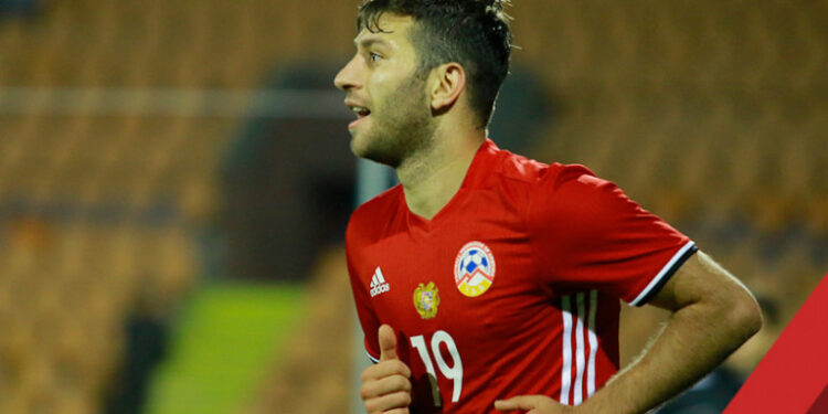 L’international arménien Hovhannès Hambartsoumyan a 31 ans