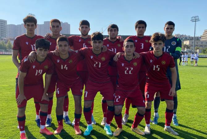 Arménie-Qatar des U19, match nul (1-1)