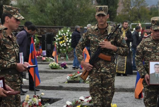 Au Panthéon de la ville de Goris (Arménie) s’est déroulé une cérémonie dédiée à la mémoire du major Edgar Matevosyan disparu lors de la guerre de 44 jours en Artsakh