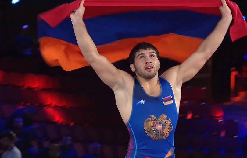 Malkhas Amoyan (Arménie) champion du monde de lutte gréco-romaine : c’est le moment le plus attendu de ma carrière