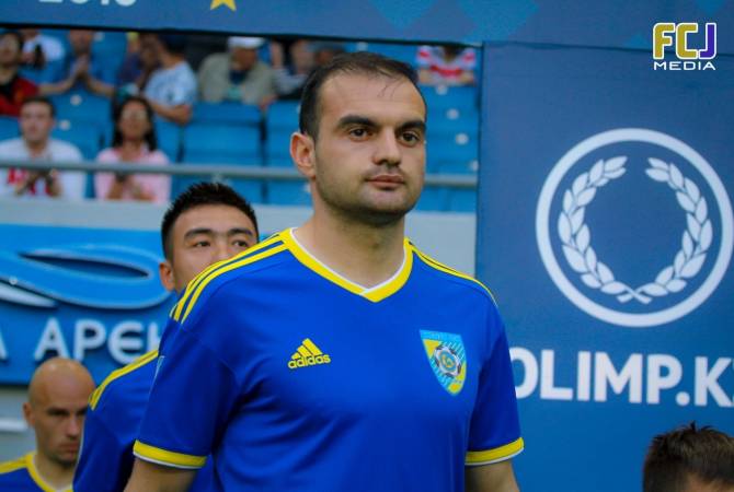 L’international arménien Kamo Hovhannisyan n’ira pas avec son club de Kaïrat Almaty à Bakou pour la rencontre de l’UEFA Confrence League contre Qarabag