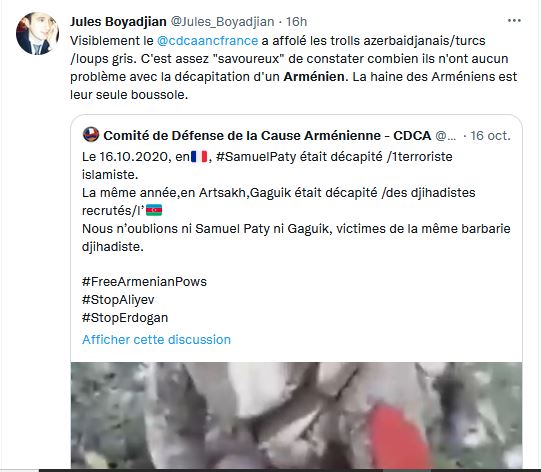Les trolls azerbaidjanais/turcs/loups gris