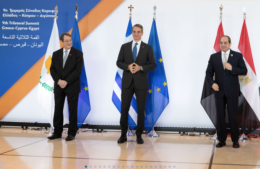 Signature d&rsquo;un accord entre l&rsquo;Egypte, la Grèce et Chypre