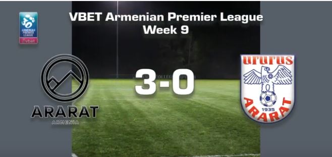 Ararat-Armenia – Ararat 3:0