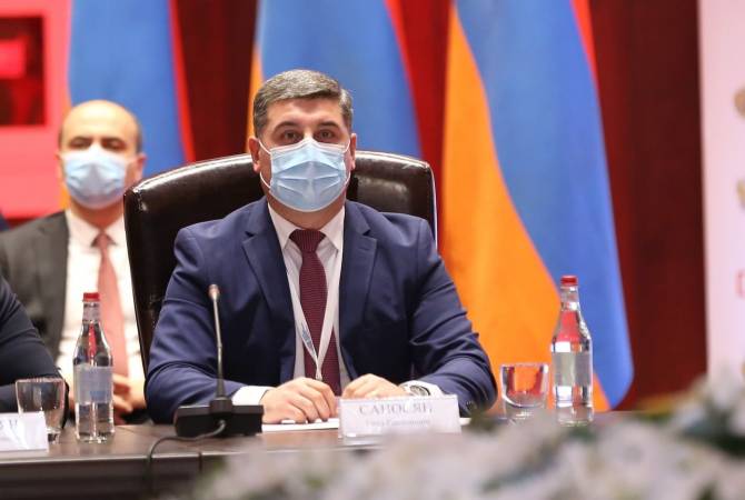 Gnel Sanosyan discutera des projets d&rsquo;infrastructure stratégique avec ses partenaires en Lituanie