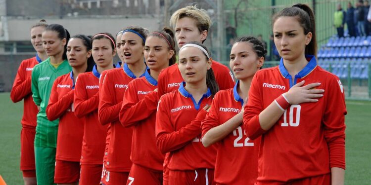 L’équipe féminine d’Arménie perd 0-5 face à l’Albanie pour les qualifications de la Coupe du monde 2023