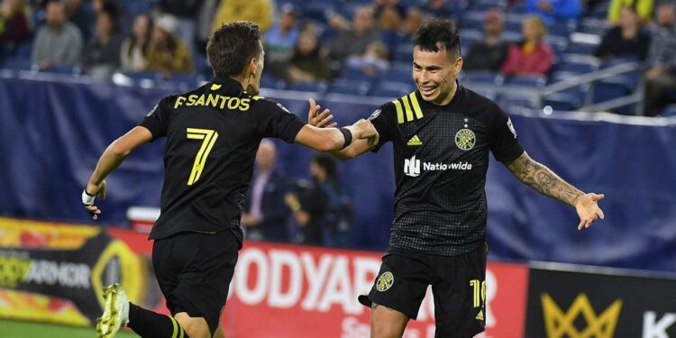 L’international arménien Lucas Zelarayan (Colombus Crew) a marqué un but contre Nashville en MLS