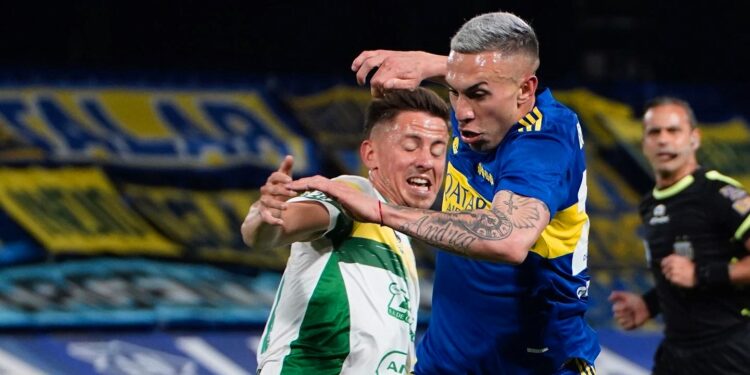 L’international arménien Briasco Balekyan (Boca Juniors) était titulaire lors du match contre Godoy Cruz