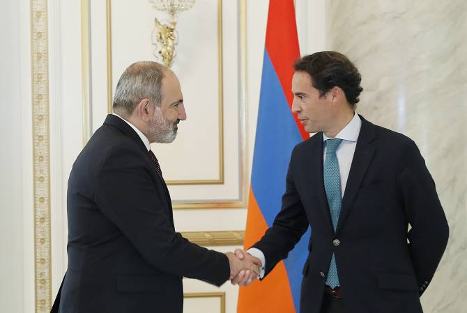 Le Premier ministre arménien Nikol Pachinian a accueilli le Représentant spécial du Secrétaire général de l&rsquo;OTAN