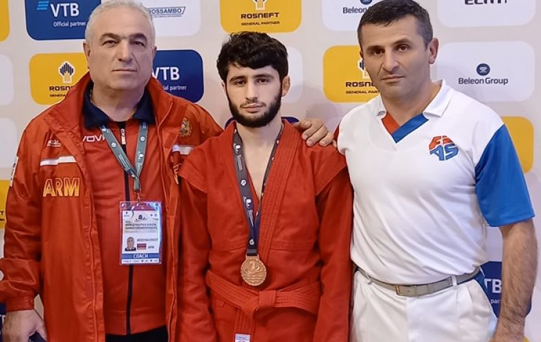 Le jeune Arménien de l’Artsakh a gagné une médaille en championnat du monde de sambo