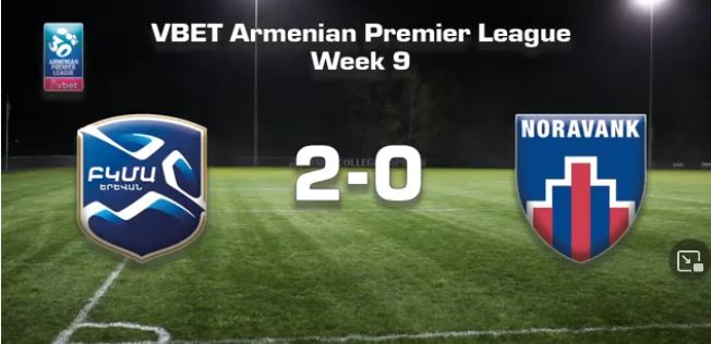 BKMA – Noravank 2:0
