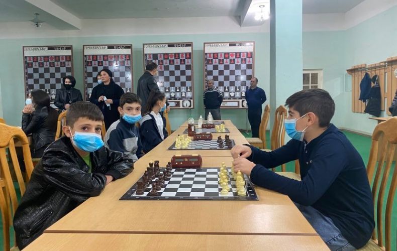 Un tournoi d&rsquo;échecs rapide républicain a eu lieu à Stepanakert