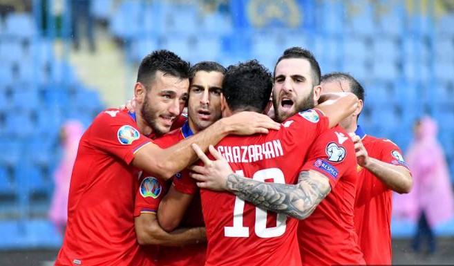 Au dernier classement de la FIFA l’Arménie reste à la 89e place