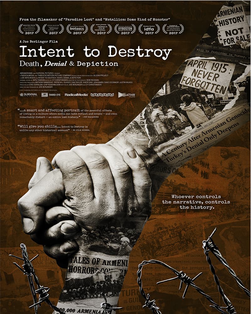 Nouveau Prix pour  » intend to destroy »