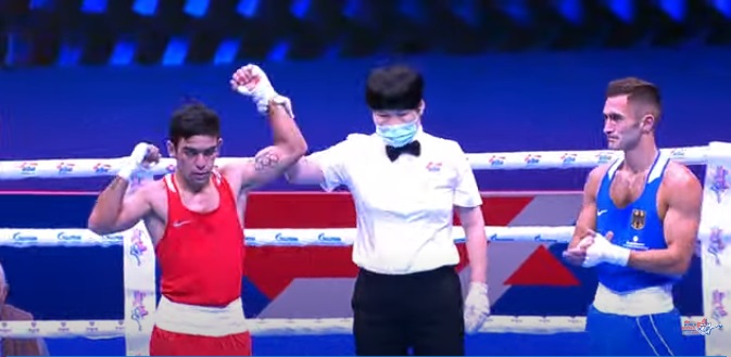 Artur Hovhannisyan (Arménie) s’est qualifié pour les 1/8e de finale des championnats du monde de boxe à Belgrade (Serbie)