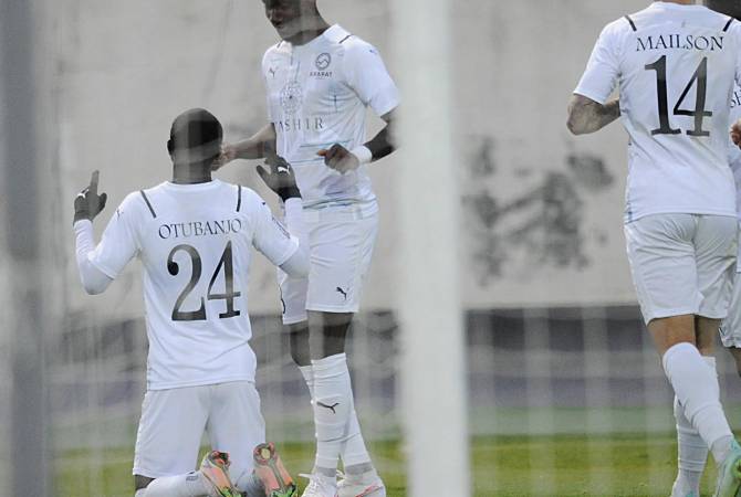 Ararat-Armenia s’est imposée 3-2 face aux militaires de BKMA