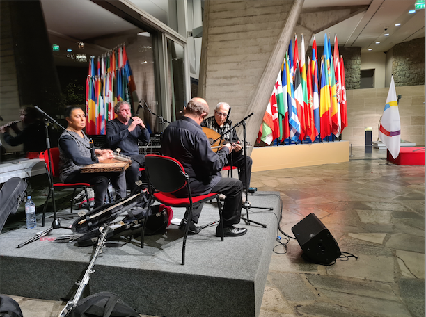 Ambiance musicale arménienne lors de la soirée francophone à l’UNESCO
