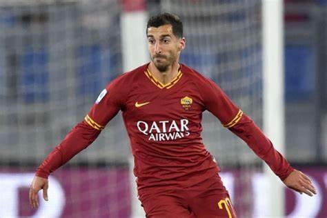 L’AS Rome s’est incliné 1-2 face à Milan AC, Henrikh Mkhitaryan titulaire a joué la première partie du match