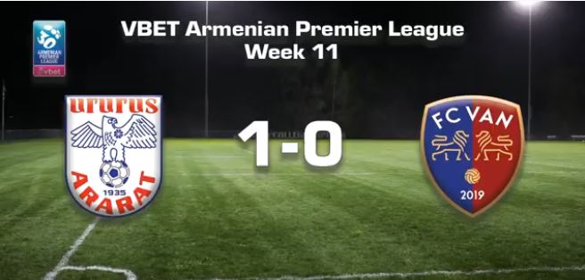 Ararat – Van 1:0