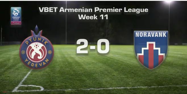 Pyunik – Noravank 2:0
