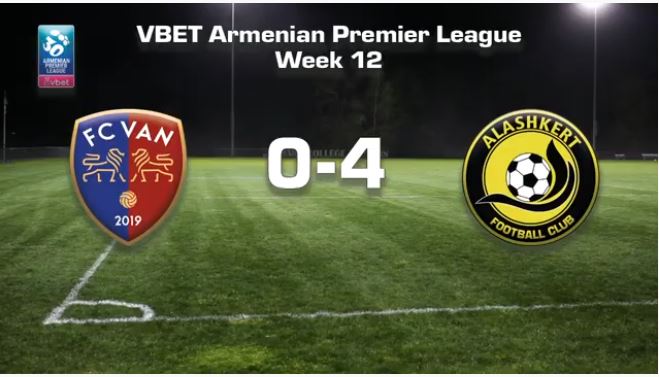 Van – Alashkert 0:4