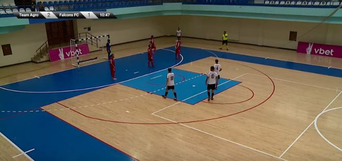 Team Agro – Faucons FC : 2021-2022 Premier League arménienne de futsal 4ème tour