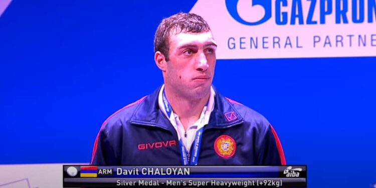 Davit Chaloyan (Arménie) vice-champion du monde de boxe des superlourds : j’ai tout fait pour gagner, mais c’est ainsi !