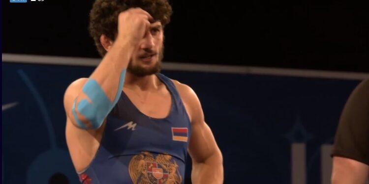 Hrayr Alikhanyan (74 kg) médaille de bronze aux championnats du monde (U23) de lutte libre à Belgrade